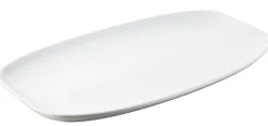 REVOL Assiette plate rectangulaire blanc porcelaine culinaire 36x21 cm Club New