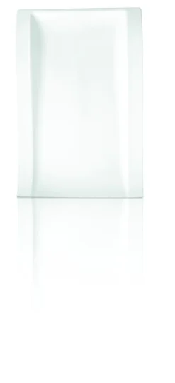 VILLEROY & BOCH Assiette plate rectangulaire ivoire porcelaine vitrifiée 37x25 cm New Wave Online