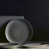 Assiette plate rectangulaire gris porcelaine vitrifiée 35,5x18,9 cm Evo Origins - DUDSON Best
