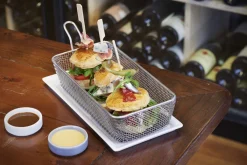 Assiette plate rectangulaire blanc porcelaine culinaire 26,3x13 cm Time Square - REVOL Online
