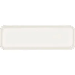 RAK Assiette plate rectangulaire blanc porcelaine 24x8 cm Fractal Hot