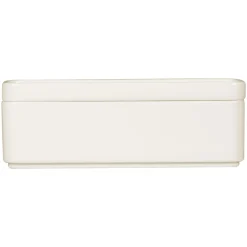 RAK Assiette plate rectangulaire blanc porcelaine 24x8 cm Fractal Hot