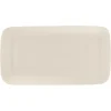 Assiette plate rectangulaire blanc porcelaine bone china 33x17,7 cm Bravura - RAK Best