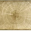 Assiette plate rectangulaire vert porcelaine vitrifiée 33,8x18,3 cm Woodart - RAK New