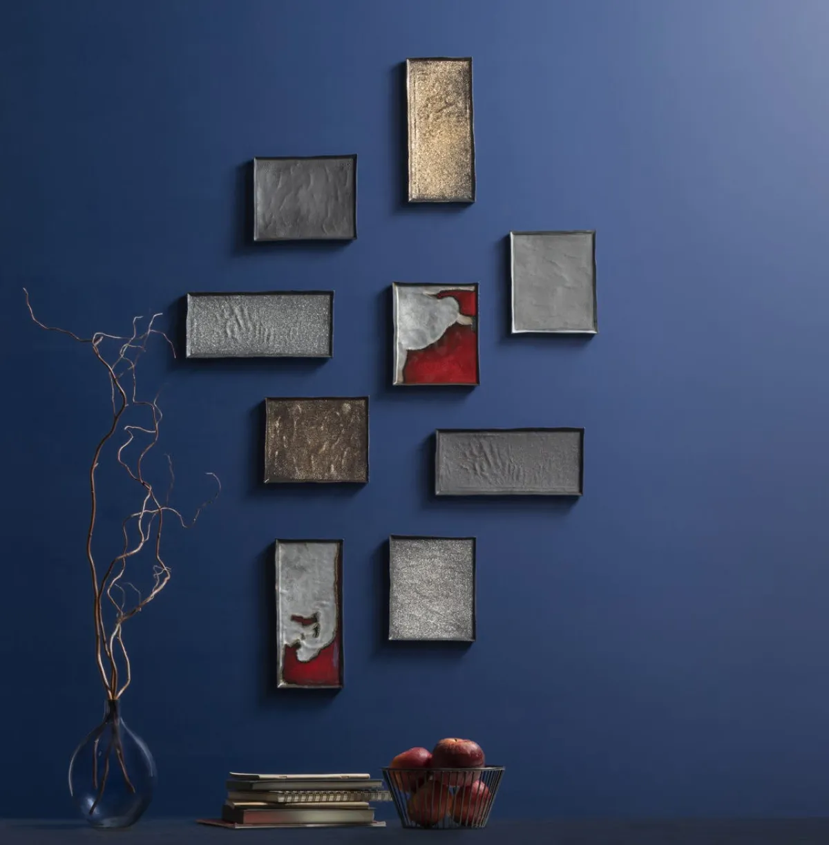 REVOL Assiette plate rectangulaire noir porcelaine culinaire 30x13,5 cm Solstice Online