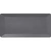 RAK Assiette plate rectangulaire Gris stone porcelaine vitrifiée 35x15 cm Neo Fusion Hot