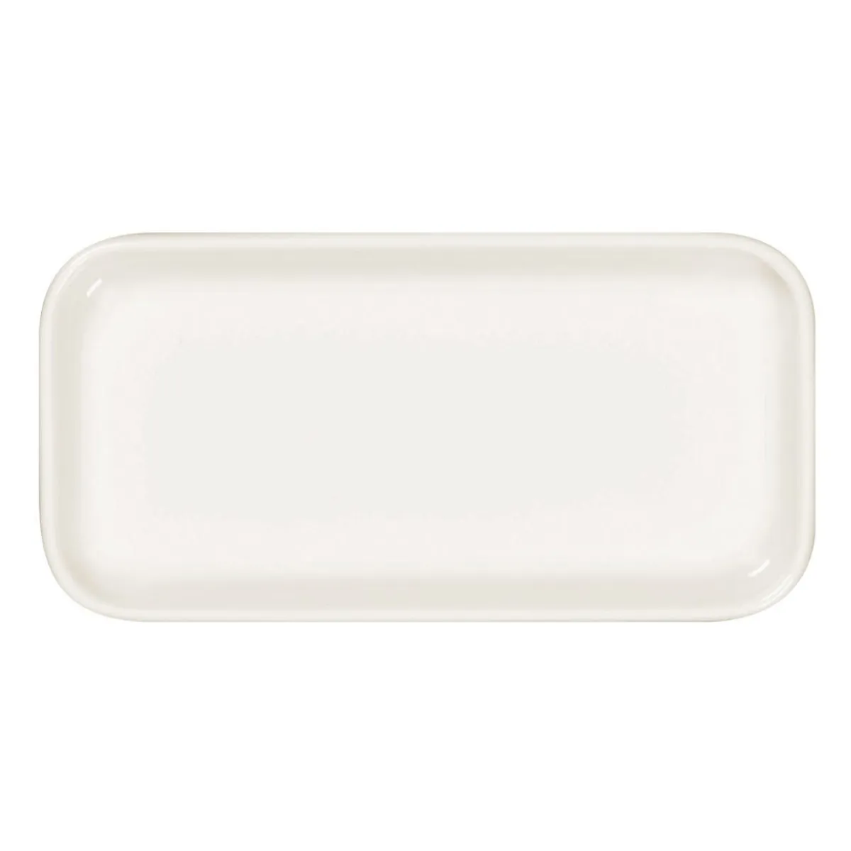 RAK Assiette plate rectangulaire blanc porcelaine 16x8 cm Fractal Sale