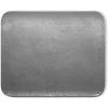 RAK Assiette plate rectangulaire gris porcelaine vitrifiée 33x27 cm Shale New