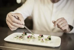 Assiette plate rectangulaire blanc porcelaine bone china 27,7x13,9 cm Bravura - RAK Online
