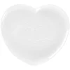 Assiette plate relief blanc porcelaine 28,3x25 cm  Cliché - RAK Online