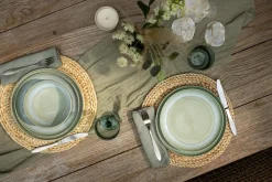 VILLEROY & BOCH Assiette plate rond alga porcelaine Ø 24 cm Perlemor Discount