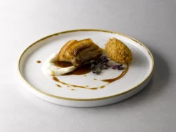 Assiette plate rond barley white porcelaine vitrifiée Ø 21 cm Stonecast Barley - CHURCHILL Sale