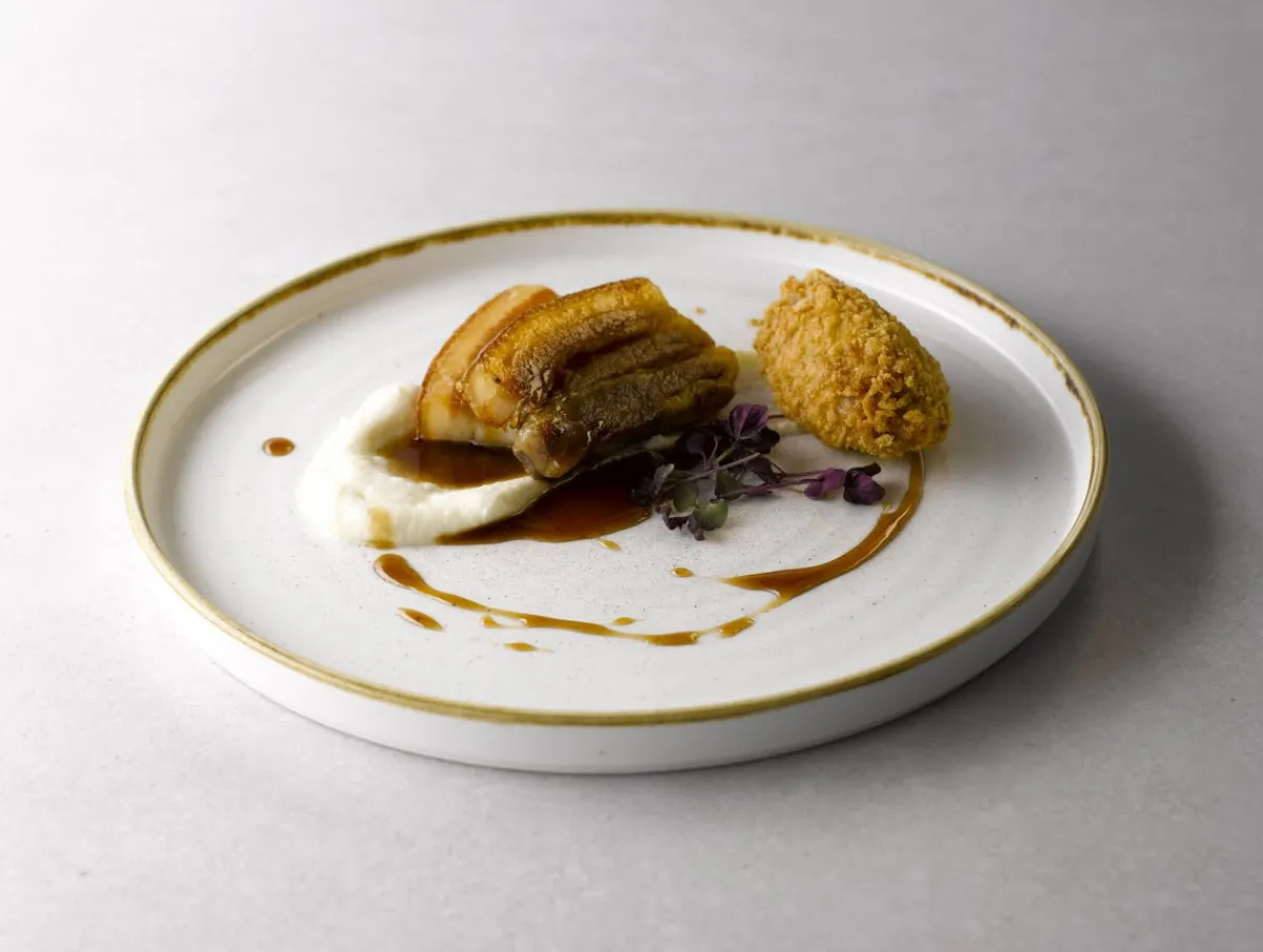 Assiette plate rond barley white porcelaine vitrifiée Ø 21 cm Stonecast Barley - CHURCHILL Sale