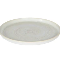 ACCOLADE Assiette plate rond beige grès émaillé Ø 28 cm Aurora New