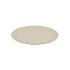 DEGRENNE Assiette plate rond beige grès émaillé Ø 23 cm Bahia Clearance