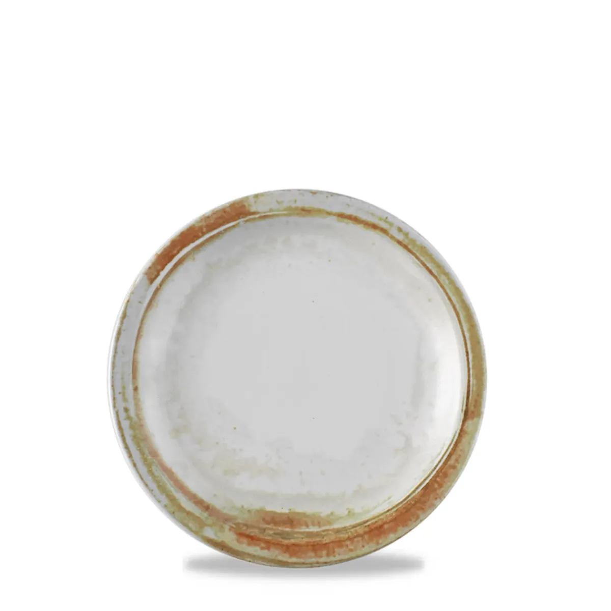 DUDSON Assiette plate rond beige porcelaine vitrifiée Ø 25,5 cm Finca Sanstone Discount
