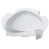 SAINT ROMAIN Assiette plate rond blanc copolyester Ø 23,5 cm Vaisselle Copolyester Discount