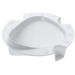 SAINT ROMAIN Assiette plate rond blanc copolyester Ø 23,5 cm Vaisselle Copolyester Discount