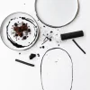 Assiette plate rond blanc cumulus porcelaine culinaire Ø 21 cm  Caractère - REVOL Hot