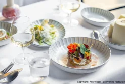 Assiette plate rond blanc grès émaillé Ø 21 cm Inku - SERAX Clearance