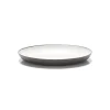 PLATEX Assiette plate rond blanc mélamine Ø 26 cm Wave Best