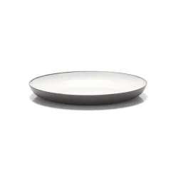 PLATEX Assiette plate rond blanc mélamine Ø 26 cm Wave Best
