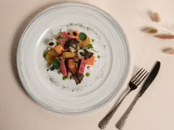 RAK Assiette plate rond blanc porcelaine Ø 21 cm Sublime
