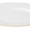 Assiette plate rond blanc porcelaine bone china Ø 22,5 cm Chateau Septfontaines - VILLEROY & BOCH Outlet
