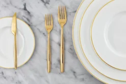 Assiette plate rond blanc porcelaine bone china Ø 22,5 cm Chateau Septfontaines - VILLEROY & BOCH Outlet