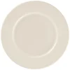 Assiette plate rond blanc porcelaine bone china Ø 25,1 cm Fedra - RAK Sale