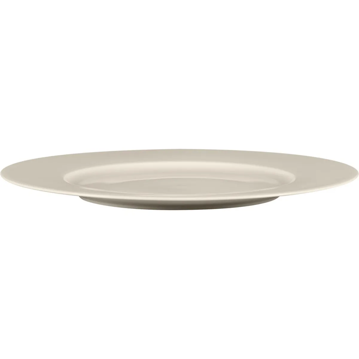 Assiette plate rond blanc porcelaine bone china Ø 32,5 cm Fedra - RAK Best