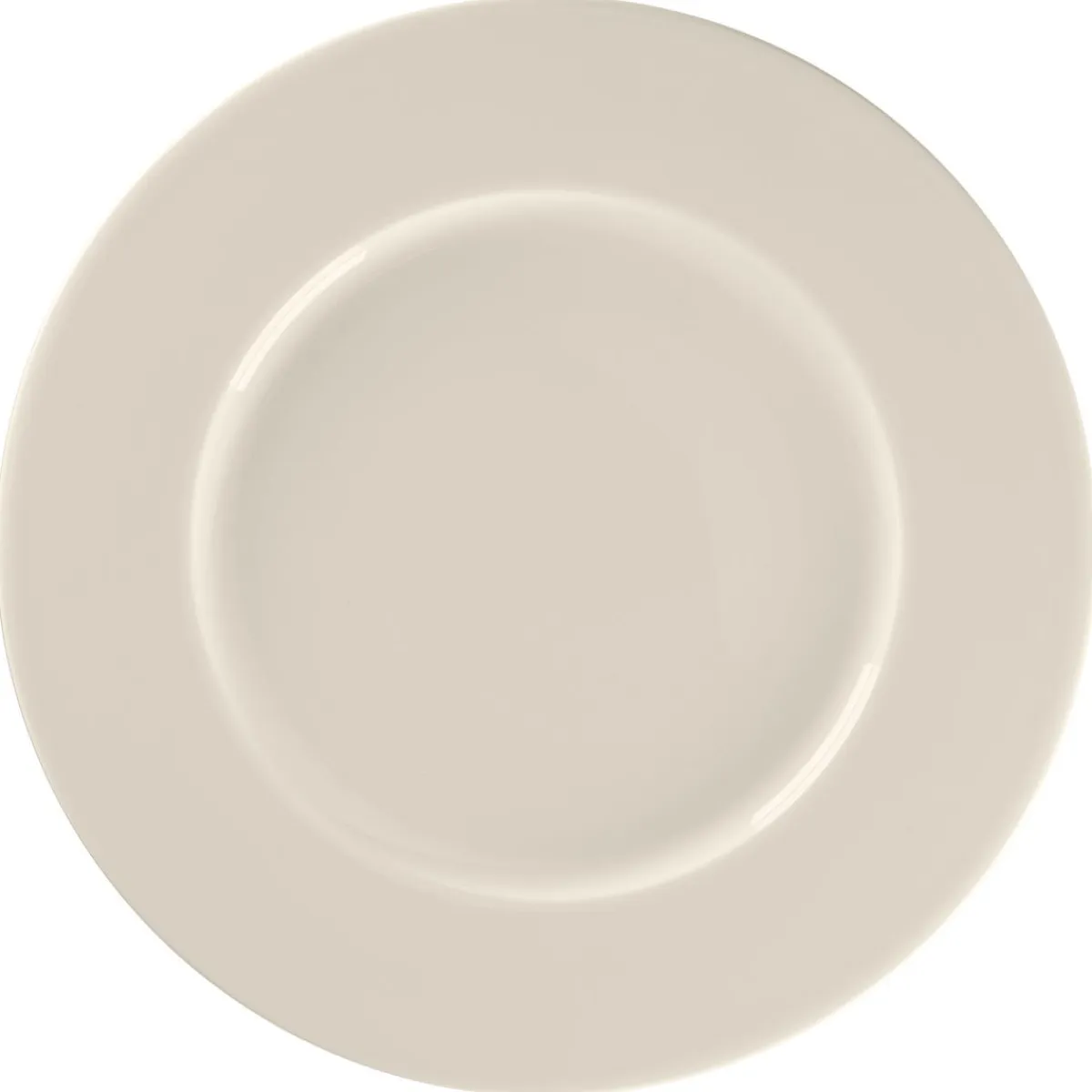 Assiette plate rond blanc porcelaine bone china Ø 32,5 cm Fedra - RAK Best