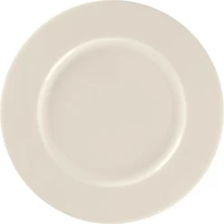 RAK Assiette plate rond blanc porcelaine bone china Ø 26,9 cm Fedra New