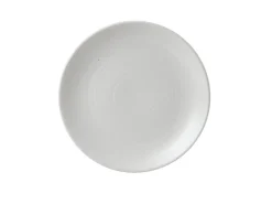 DUDSON Assiette plate rond blanc porcelaine Ø 29,5 cm Evo Pearl Outlet