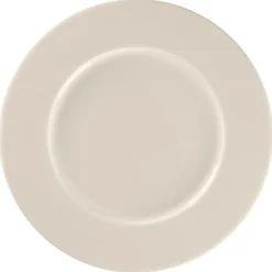 Assiette plate rond blanc porcelaine bone china Ø 31,5 cm Fedra - RAK Hot