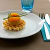 Aucune Assiette plate rond blanc porcelaine Ø 21 cm Hotel Best