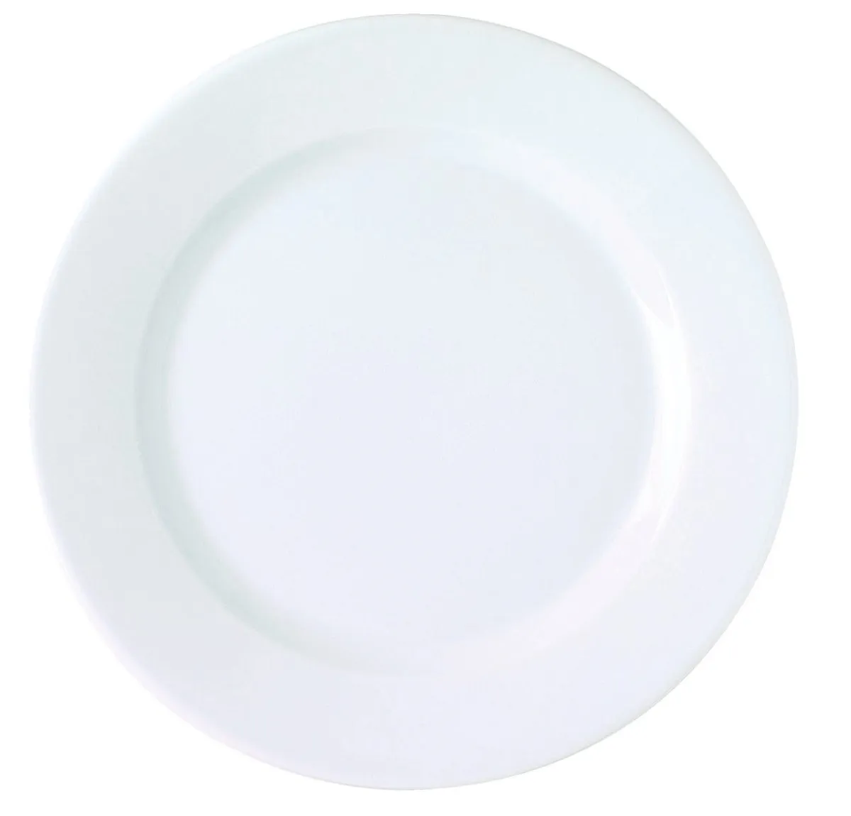 PRO.MUNDI Assiette plate rond blanc porcelaine Ø 14 cm K Sale