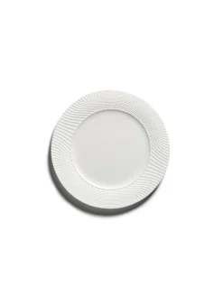 Assiette plate rond blanc porcelaine bone china Ø 18 cm Nido - SERAX Outlet