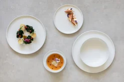 Assiette plate rond blanc porcelaine renforcée Ø 15 cm Artic - ACCOLADE Sale