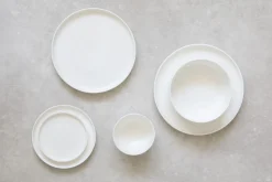 Assiette plate rond blanc porcelaine renforcée Ø 15 cm Artic - ACCOLADE Sale