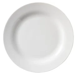 Assiette plate rond blanc porcelaine Ø 24 cm Bazik - ESSENTIALS COLLECTION Discount