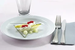 Assiette plate rond blanc porcelaine Ø 18 cm Venus - Aucune Hot