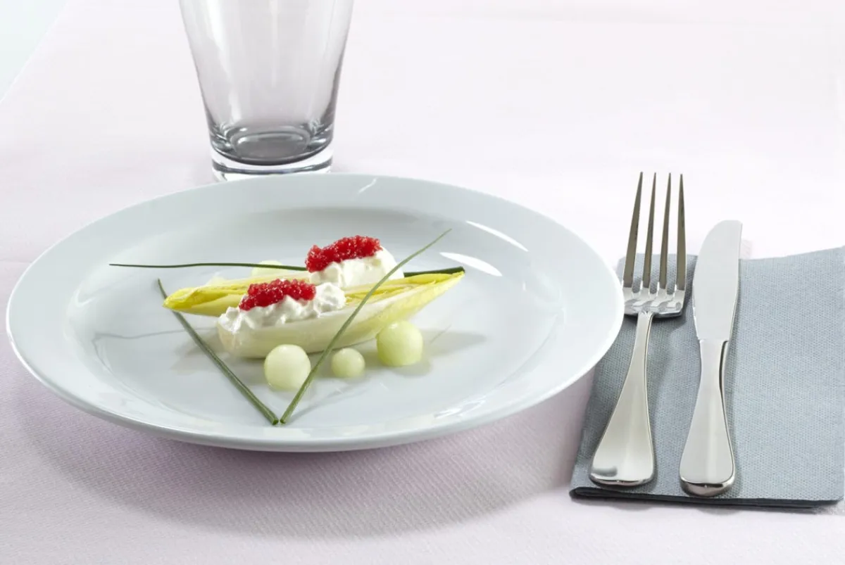 PRO.MUNDI Assiette plate rond blanc porcelaine Ø 17 cm K Online