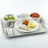 Assiette plate rond blanc porcelaine Ø 23,8 cm Uni - ESSENTIALS COLLECTION Online