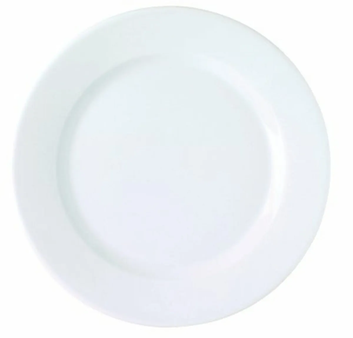 PRO.MUNDI Assiette plate rond blanc porcelaine Ø 26 cm K New