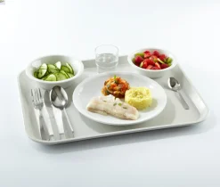 ESSENTIALS COLLECTION Assiette plate rond blanc porcelaine Ø 15,9 cm Uni Discount