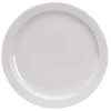 Assiette plate rond blanc porcelaine Ø 20 cm Venus - Aucune Online