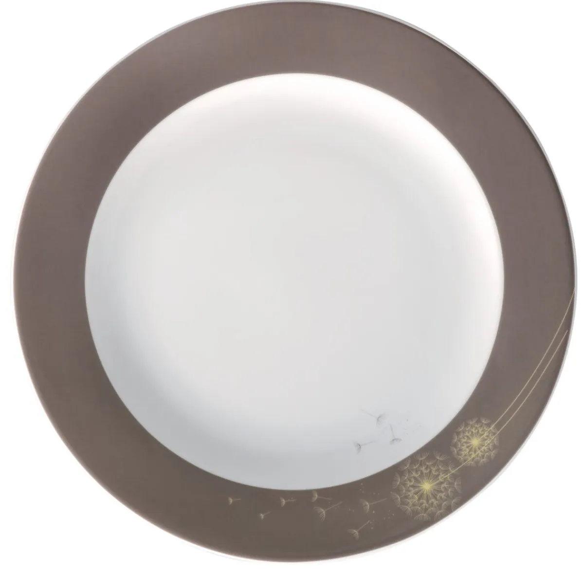 Assiette plate rond blanc porcelaine Ø 26,5 cm Intemporel - PRO.MUNDI