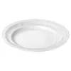Assiette plate rond blanc porcelaine culinaire Ø 29 cm Queen Ann - PILLIVUYT Sale