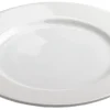 Assiette plate rond blanc porcelaine culinaire Ø 21 cm Les Essentiels - REVOL Discount